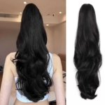 (কালো) Black deep Kakra Hair Extension