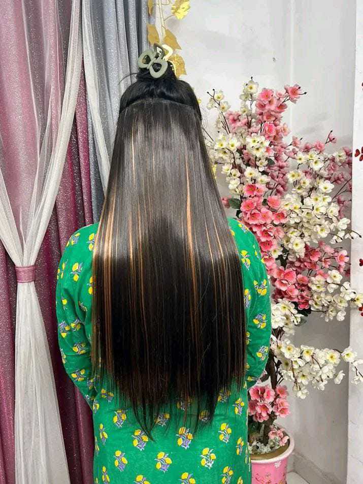 ৩০ ইঞ্চি লম্বা স্টেট ৫ ক্লিপ হাইলাইট স্টেট হেয়ার